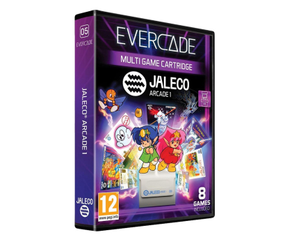 Gra na konsole retro Evercade Zestaw gier Jaleco Arcade 1